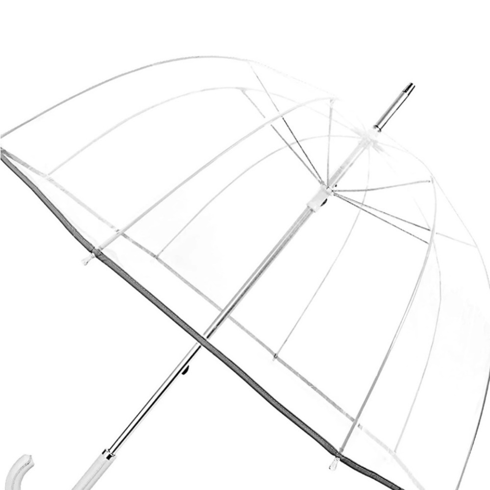 XL 52” Clear Bubble Wedding Umbrella - Pack of 10 Classic Design NEW, never used